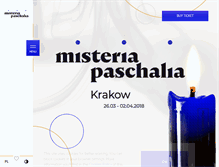Tablet Screenshot of misteriapaschalia.com